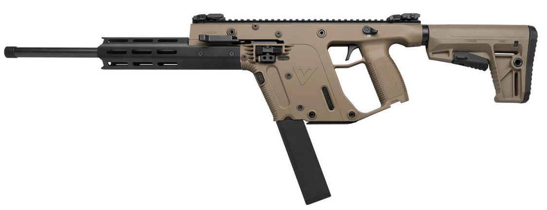 KRISS VECTOR CRB G2 .22 LR Semi-Auto Rifle – 16″ Barrel, Flat Dark Earth, 30-Round Capacity