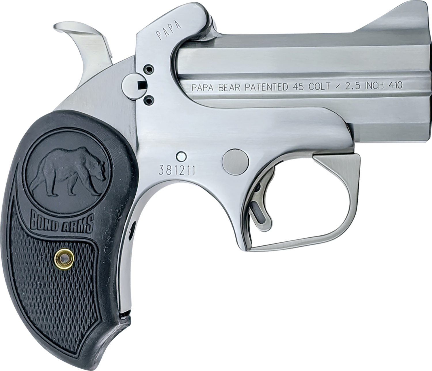 Bond Arms BAPB Papa Bear .45 Colt/.410 Gauge Derringer – Double Barrel Pistol