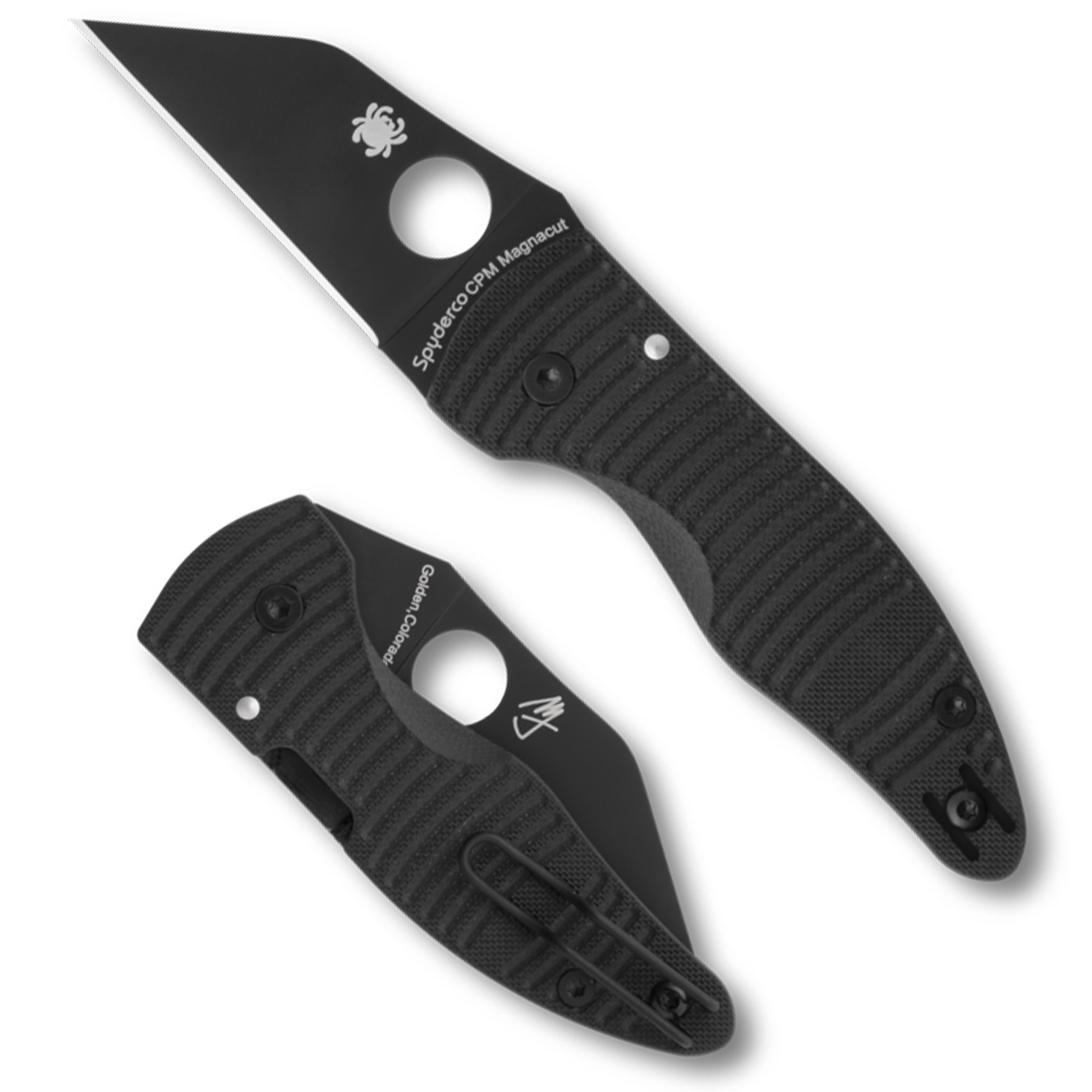 Spy M-jimbo Salt 3.63″ Blk/blk