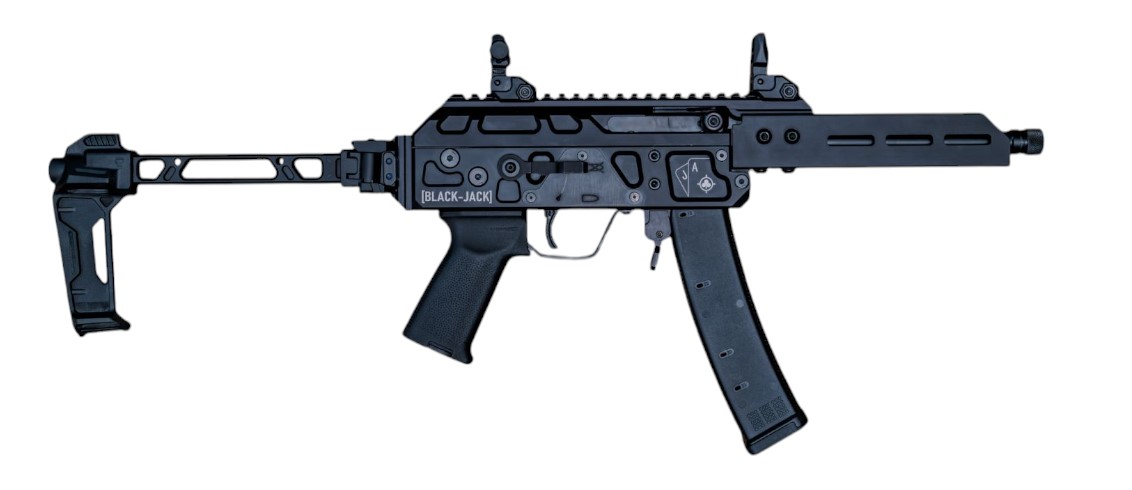 Show Low MFG Blackjack Pistol 8.5IN Barrel 35RD Black 8.5 Blckjck9085