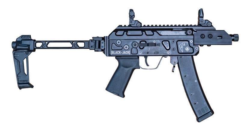 Show Low MFG Blackjack Pistol 4.5IN Barrel 35RD Black 4.5 Blckjck9045