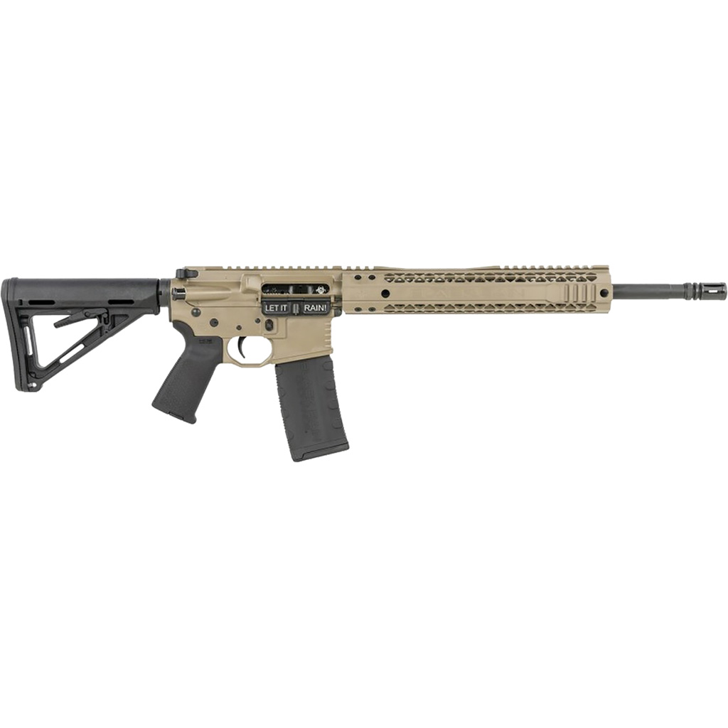 Black Rain Ordnance BLT 5.56 NATO Rifle – 16″ FDE Billet