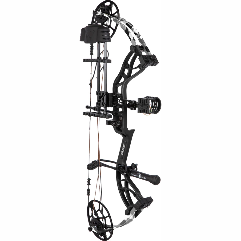 Bear Cruzer G4 RTH Bow Package Black/Fred Bear Whiteout 70 lbs. RH