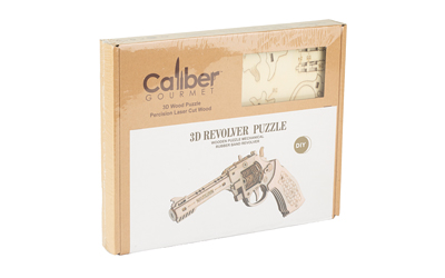Cbg Caliber Revolver Wood Puz Gun