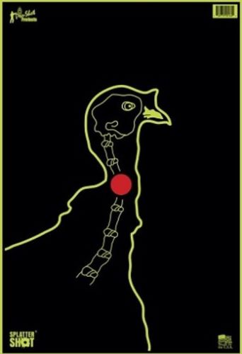 SPLATTER SHOT TARGET 12″X18″ – TURKEY 8PK