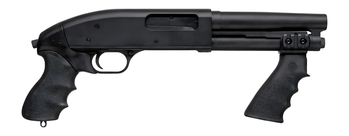 PTR JK12-0120101 The Jack AOW Compact 12 Gauge 3″ 7.25″ Black Cerakote Barrel & Receiver, Black Fixed Synthetic Stock w/AR style Grip