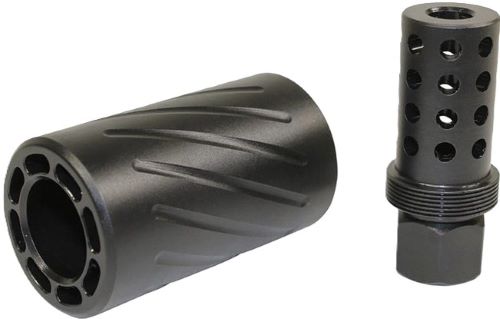 GUNTEC AR 300 BLACKOUT MUZZLE – COMP & QD BLAST SHIELD