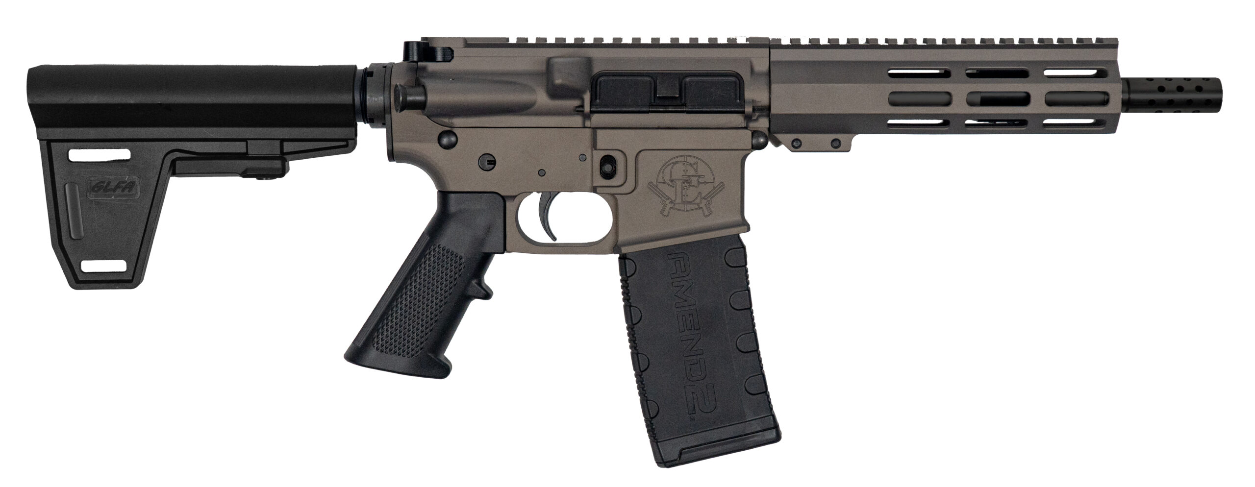 GREAT LAKES FIREARMS GL-15 HGA 300BLK 7.5IN BBL ORC TUNGSTEN/NITRIDE 30RD GFAB001 BRACE