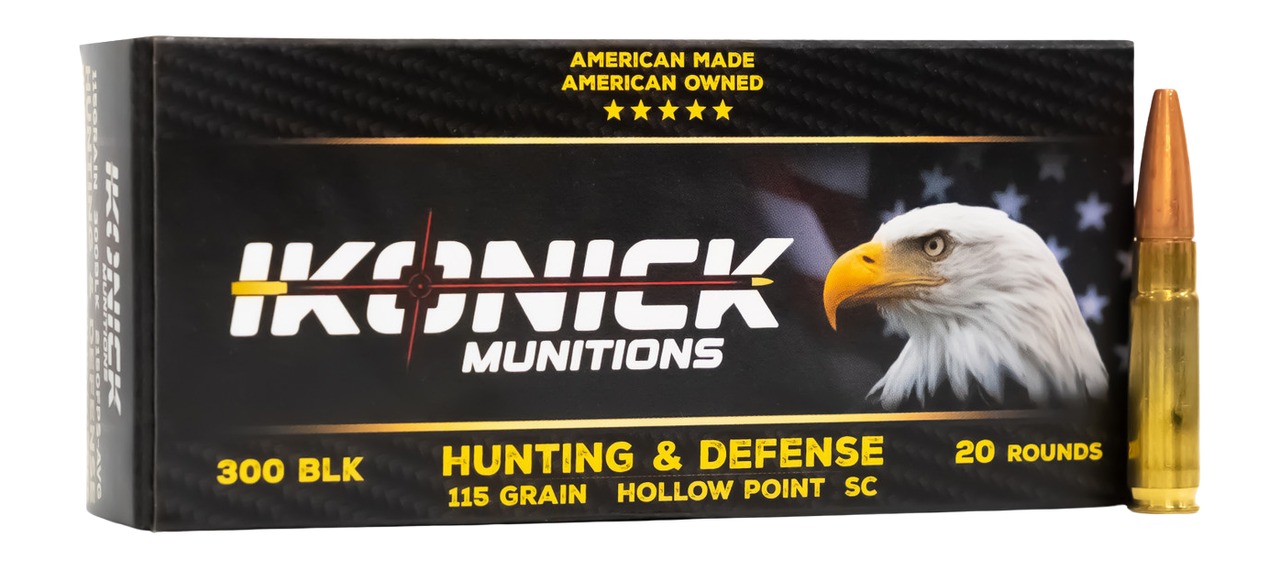 IKONICK IU-300-115SC-B20 300BO 115GR CC 20/25