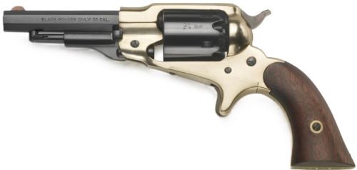 E.M.F. 1863 REMINGTON BRASS – POCKET 31 CAL 3.5″ OCT WALNUT