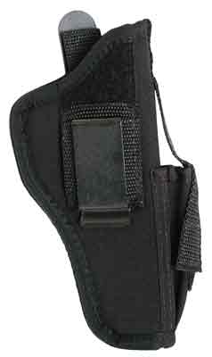 GUNMATE HIP HOLSTER AMBI #12 – LARGE AUTOS 4″-5″ BLACK