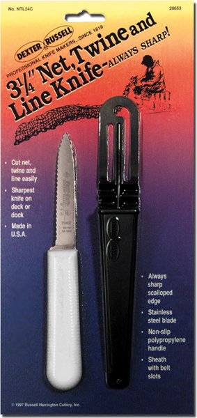 DR 3.25″ NET/TWINE KNIFE W/SHEATH