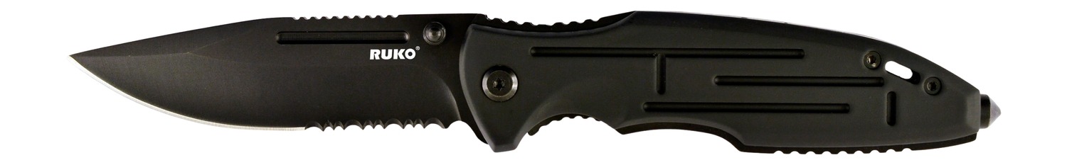 RUKO RUK0153-CS 440A 3-1/2″BLK ANODIZED FOLDING